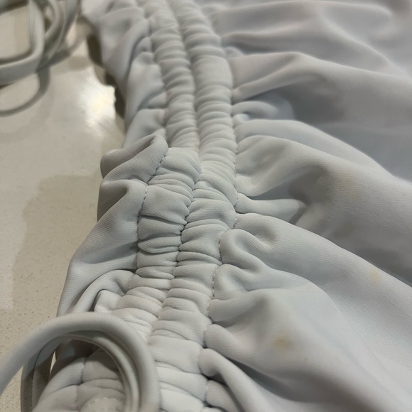 NEW White One Piece Bathingsuit in Medium - Picture 12 of 12